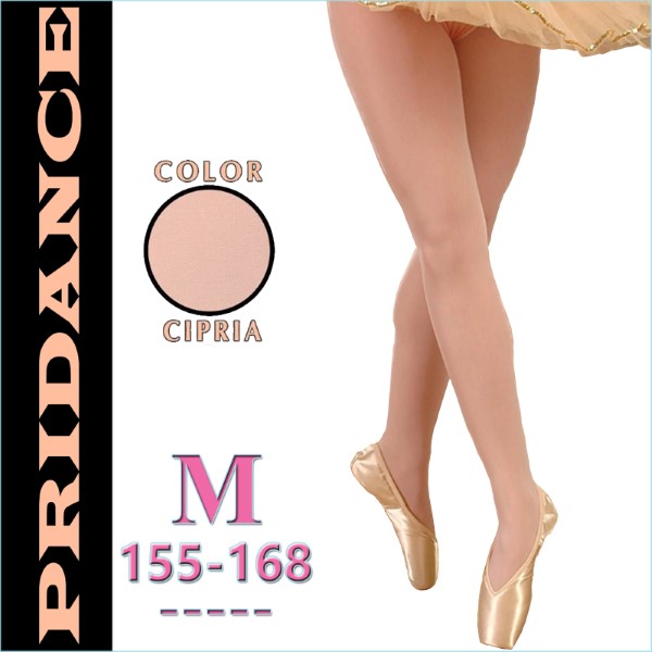 Ballet Tights Pridance col. Cipria 40 DEN s. M (155-168) Art. 10001-CIM