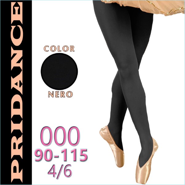 Ballet Tights Pridance col. Nero 40 DEN s. 000 (90-115) Art. 10001-B000