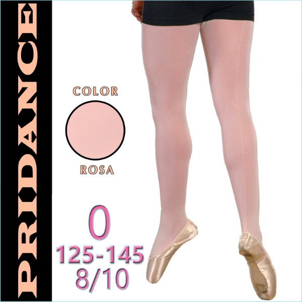 Ballet Tights Pridance col. Rosa 40 DEN s. 0 (125-145) Art. 511-P0