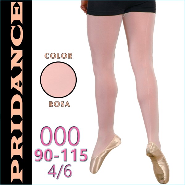 Ballet Tights Pridance col. Rosa 40 DEN s. 000 (90-115) Art. 511-P000