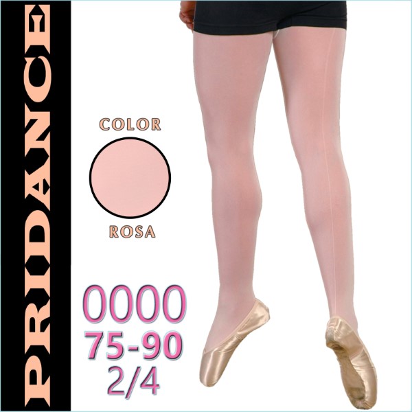 Ballet Tights Pridance col. Rosa 40 DEN s. 0000 (75-90) Art. 511-P0000