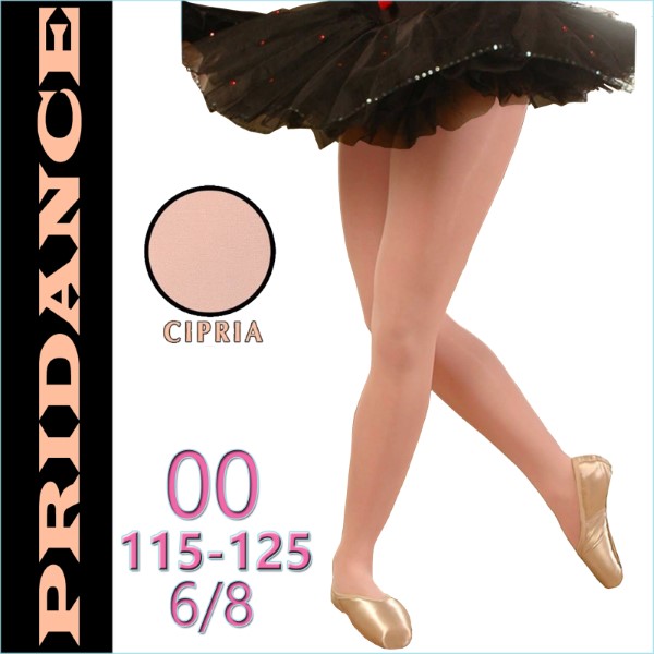 Ballet Tights Pridance col. Cipria 40 DEN s. 00 (115-125) Art. 513-C00