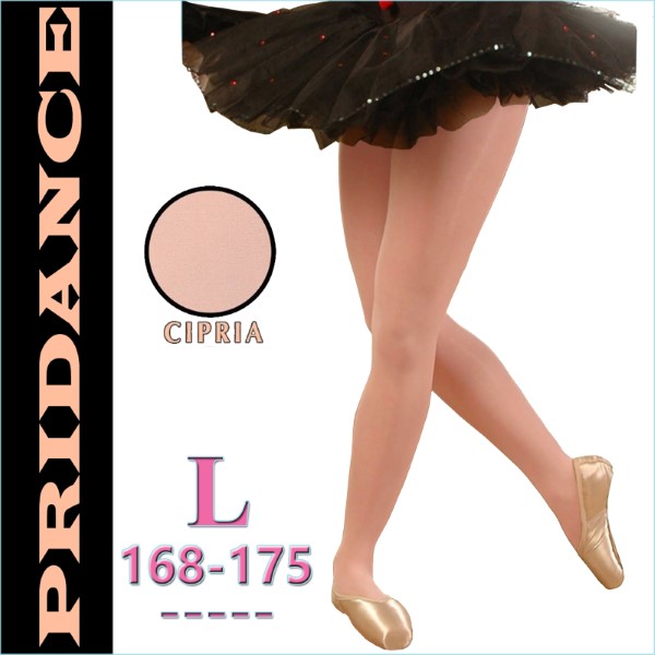 Ballet Tights Pridance col. Cipria 40 DEN s. L (168-175) Art. 513-CL