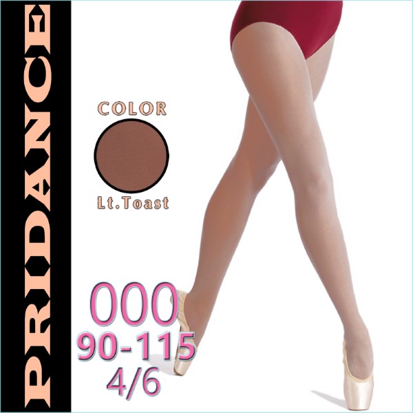 Ballet Tights Pridance col. Lt.Toast 60 DEN s. 000 (90-115) Art. 514-LT000