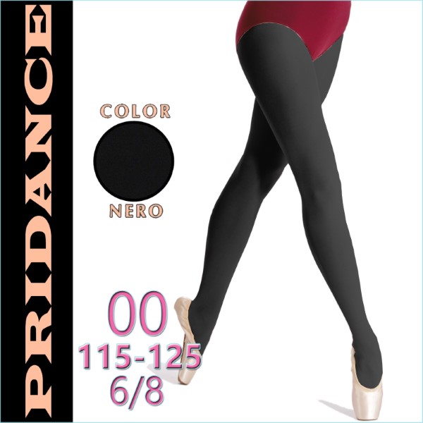 Ballet Tights Pridance col. Nero 60 DEN s. 00 (115-125) Art. 514-B00