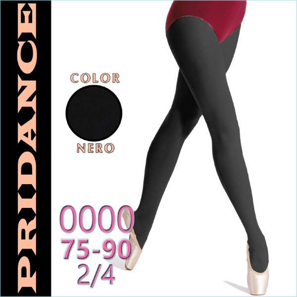 Ballet Tights Pridance col. Nero 60 DEN s. 0000 (75-90) Art. 514-B0000