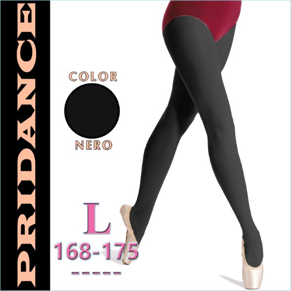 Ballet Tights Pridance col. Nero 60 DEN s. L (168-175) Art. 514-BL
