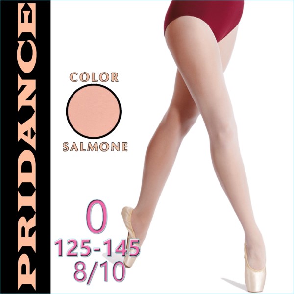 Ballet Tights Pridance col. Salmone 60 DEN s. 0 (125-145) Art. 514-S0