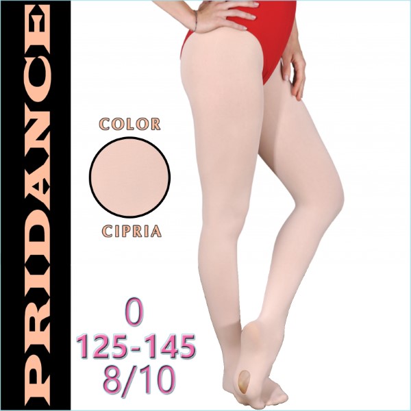 Ballet Tights Pridance col. Cipria 60 DEN s. 0 (125-145) Art. 514C-C0