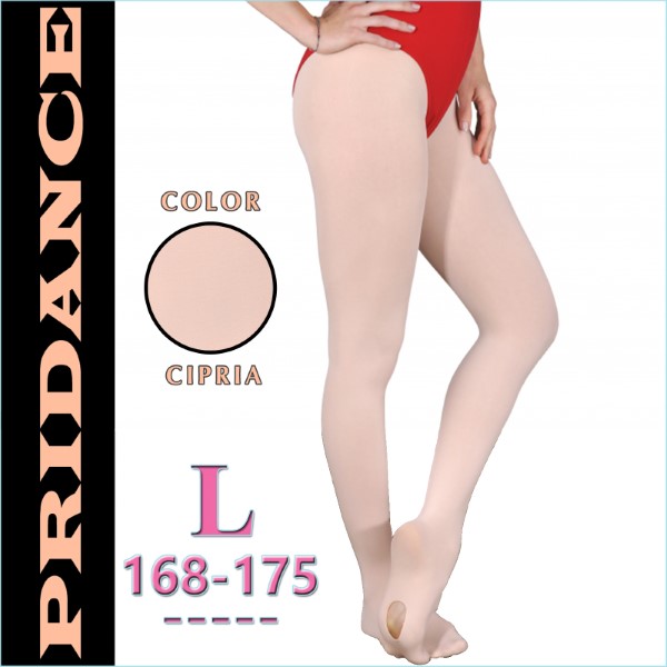 Ballet Tights Pridance col. Cipria 60 DEN s. L (168-175) Art. 514C-CL