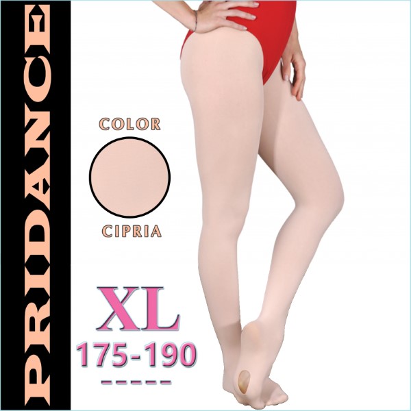 Ballet Tights Pridance col. Cipria 60 DEN s. XL (175-190) Art. 514C-CXL