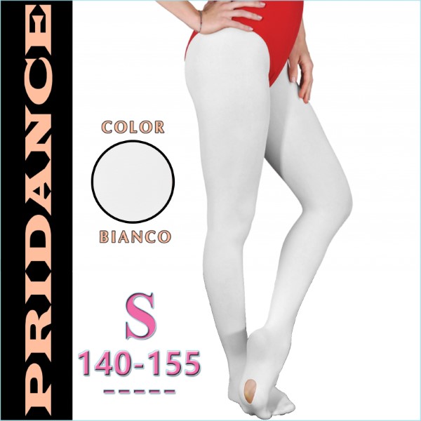 Ballet Tights Pridance col. White 60 DEN s. S (140-155) Art. 514C-WS