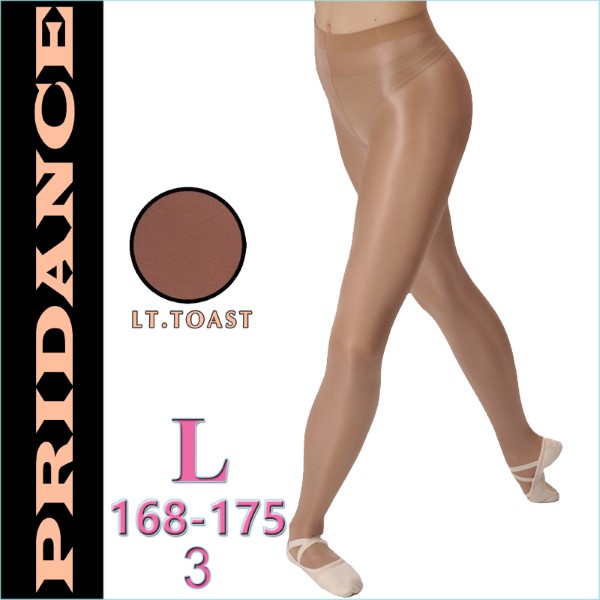 Ballet Tights Pridance col. Lt.Toast 70 DEN s. L (168-175) Art. 515N-LTL