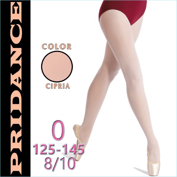 Ballet Tights Pridance col. Cipria 60 DEN s. 0 (125-145) Art. 514-C0