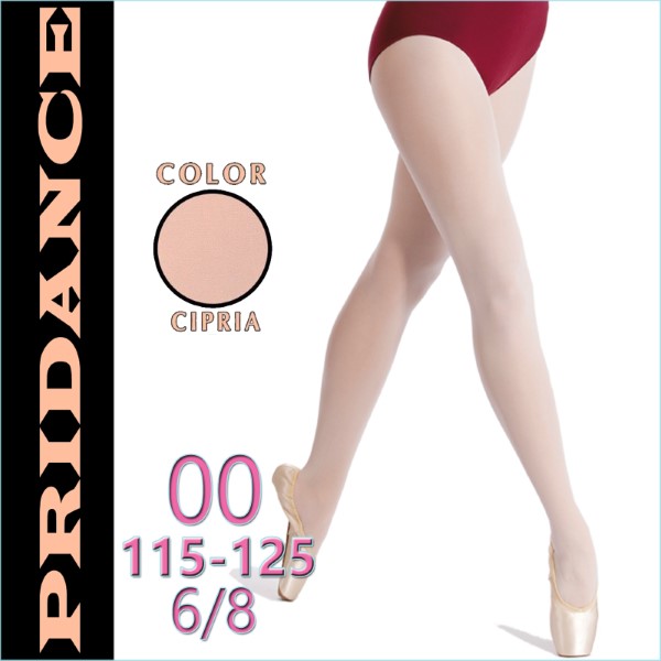 Ballet Tights Pridance col. Cipria 60 DEN s. 00 (115-125) Art. 514-C00