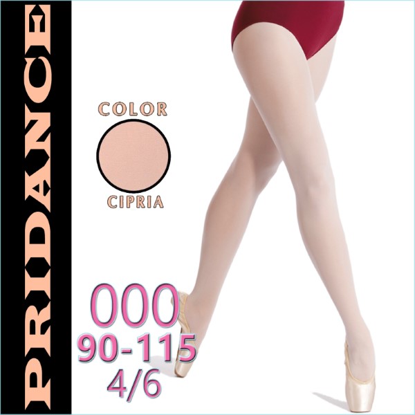 Ballet Tights Pridance col. Cipria 60 DEN s. 000 (90-115) Art. 514-C000
