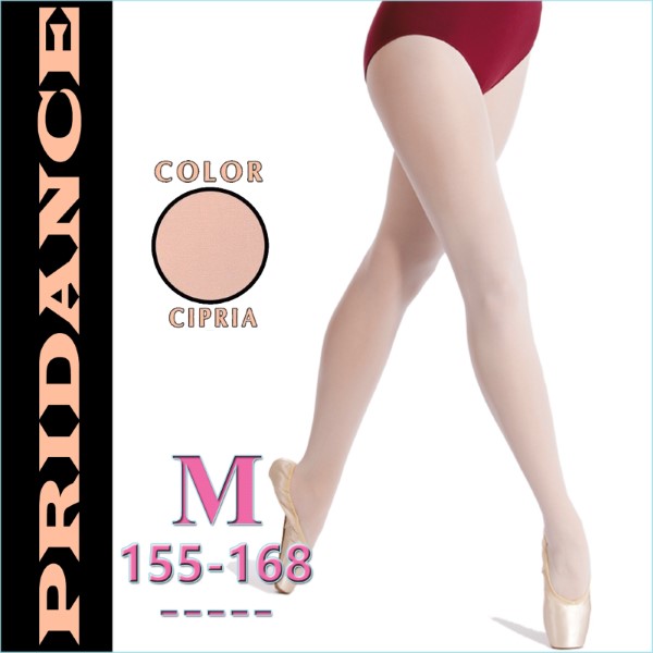 Ballet Tights Pridance col. Cipria 60 DEN s. M (155-168) Art. 514-CM