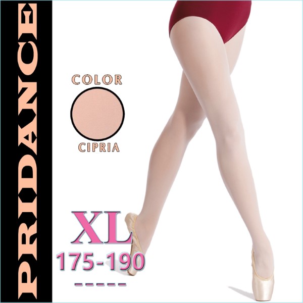 Ballet Tights Pridance col. Cipria 60 DEN s. XL (175-190) Art. 514-CXL