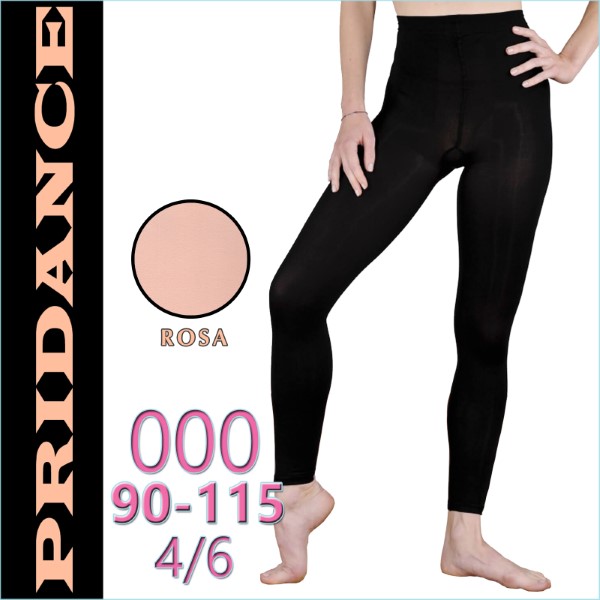 Ballet Leggings Pridance Rosa 60 DEN Gr. 000 (90-115) Art. 8122-50-P000
