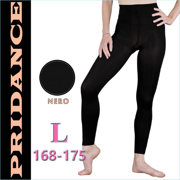 Ballet Leggings Pridance Nero 60 DEN Gr. L (168-175) Art. 862-BL