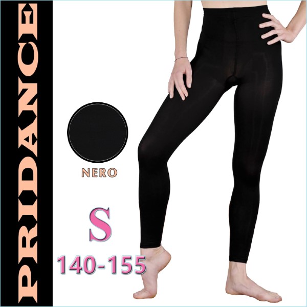 Ballet Leggings Pridance Nero 60 DEN Gr. S (140-155) Art. 862-BS