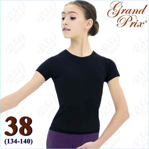 T-Shirt GP mod. VASSA Gr. 38 (134-140) col. Black Art. B3TG60-38 T-Shirt GP mod. VASSA Gr. 38 (134-140) col. Black Art. B3TG60-38