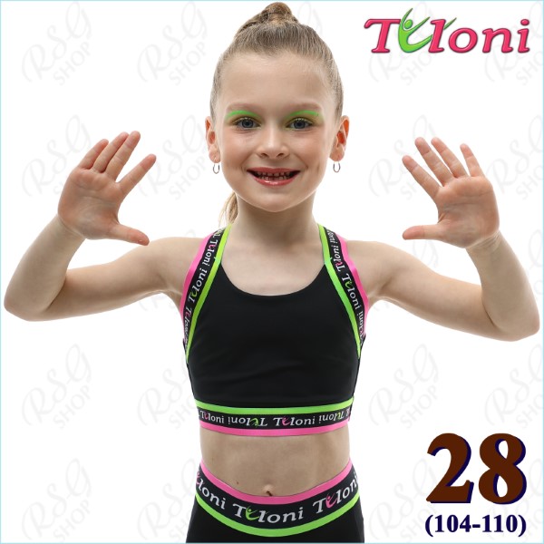 Short Tanktop Tuloni Elastic mod. TK-04 s. 28 (104-110) Black TK04PG-B28