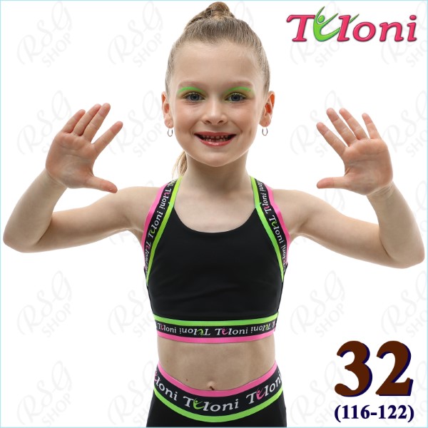 Short Tanktop Tuloni Elastic mod. TK-04 s. 32 (116-122) Black TK04PG-B32