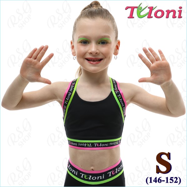 Short Tanktop Tuloni Elastic mod. TK-04 s. S (146-152) Black TK04PG-BS