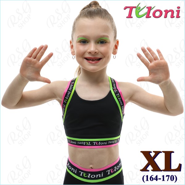 Short Tanktop Tuloni Elastic mod. TK-04 s. XL (164-170) Black TK04PG-BXL