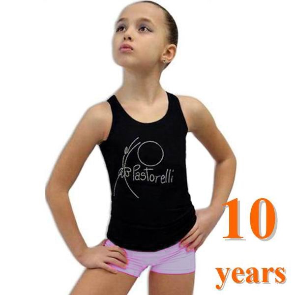 TOP Vegatore Pastorelli Strass-Hoop s. 10 (128-134) Black 02910