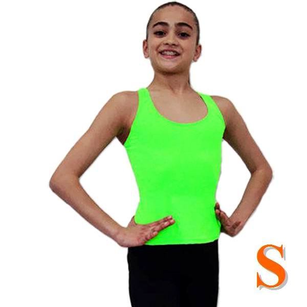 Tank Top Pastorelli mod. Funny S (146-152) Green Art. 03148