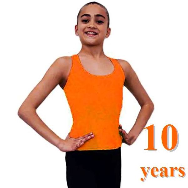 Tank Top Pastorelli mod. Funny 10 (128-134) Orange Art. 03163