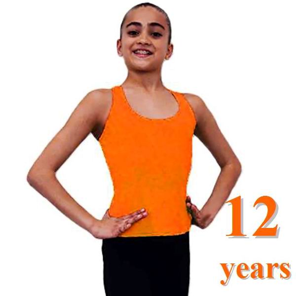 Tank Top Pastorelli mod. Funny 12 (134-140) Orange Art. 03164