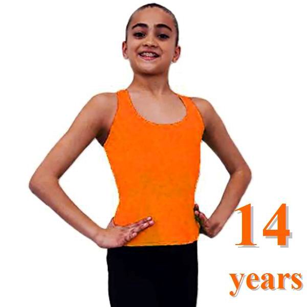 Tank Top Pastorelli mod. Funny 14 (140-146) Orange Art. 03165