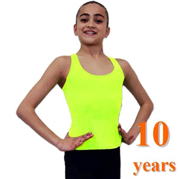 Tank Top Pastorelli mod. Funny 10 (128-134) Yellow Art. 03154