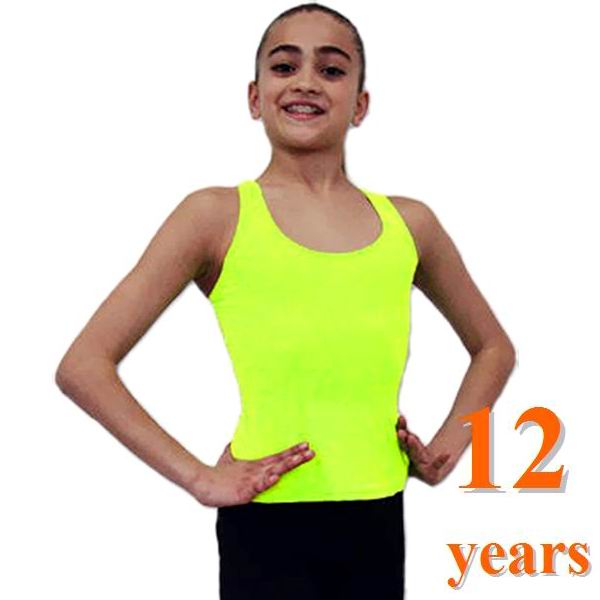 Tank Top Pastorelli mod. Funny 12 (134-140) Yellow Art. 03155