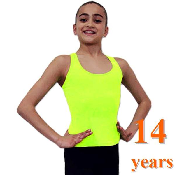 Tank Top Pastorelli mod. Funny 14 (140-146) Yellow Art. 03156