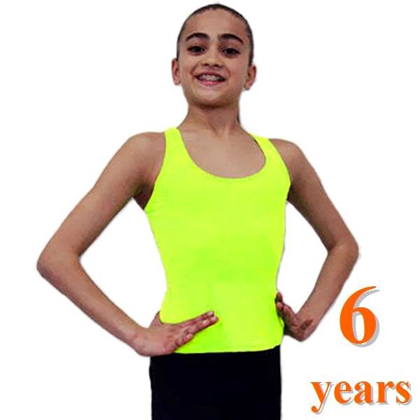 Tank Top Pastorelli mod. Funny 6 (116-122) Yellow Art. 03152