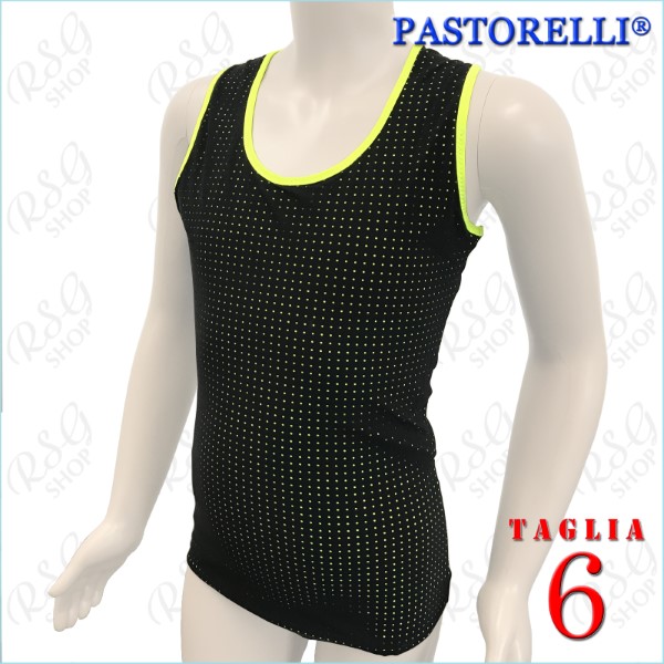 Tank TOP Pastorelli s. 6 col. Yellow Fluo-Black Art. 04434