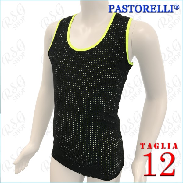 Tank TOP Pastorelli s. 12 col. Yellow Fluo-Black Art. 04437