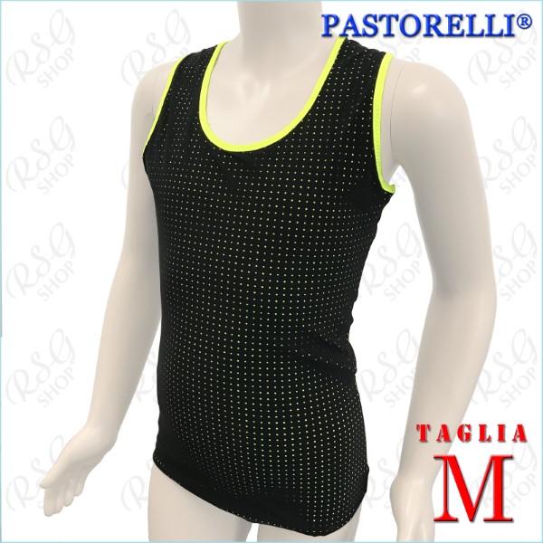 Tank TOP Pastorelli s. M col. Yellow Fluo-Black Art. 04440