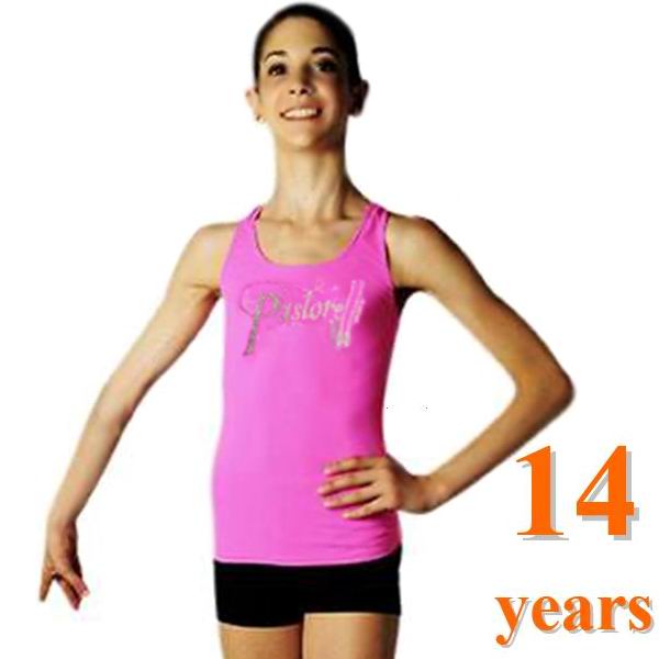 Tank Top Pastorelli with Print s. 14 (140-146) Pink Art. 02788