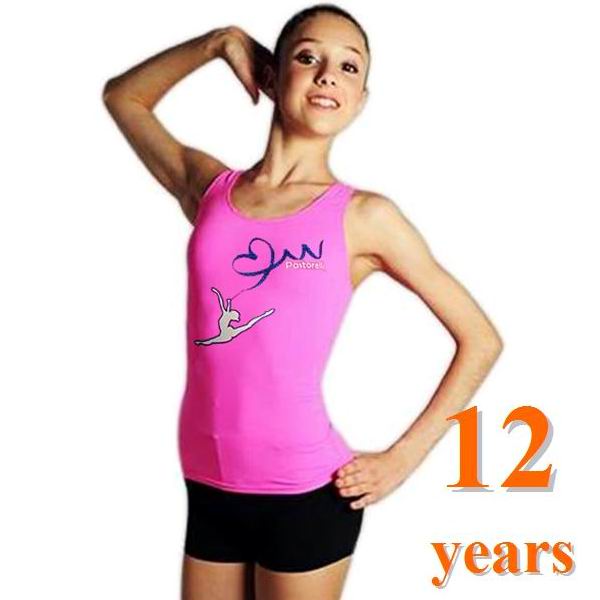 Tank Top Pastorelli with Print Nastro s. 12 (134-140) Pink 02805