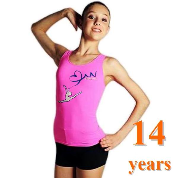 Tank Top Pastorelli with Print Nastro s. 14 (140-146) Pink 02806