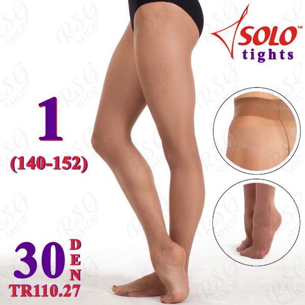 Strumpfhose Solo TR110 col. Nude 30 DEN 1 (140-152) TR110.27-1 Strumpfhose Solo TR110 col. Nude 30 DEN 1 (140-152) TR110.27-1