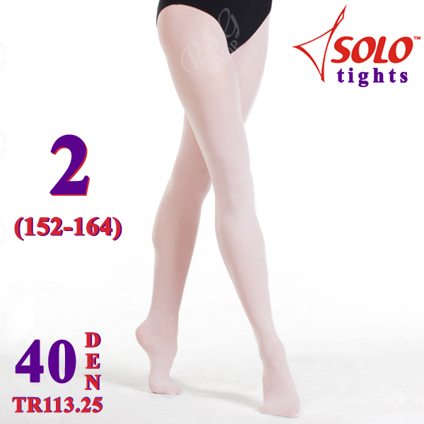 Ballettstrumpfhose Solo TR113 col. Pink 40 DEN 2 (152-164) TR113.25-2 Ballettstrumpfhose Solo TR113 col. Pink 40 DEN 2 (152-164) TR113.25-2