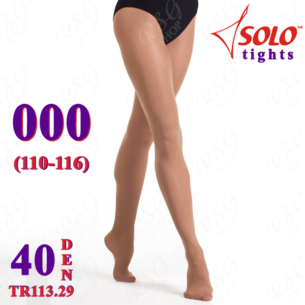 Ballettstrumpfhose Solo TR113 col. Suntan 40 DEN 000 (110-116) TR113.29-000 Ballettstrumpfhose Solo TR113 col. Suntan 40 DEN 000 (110-116) TR113.29-000