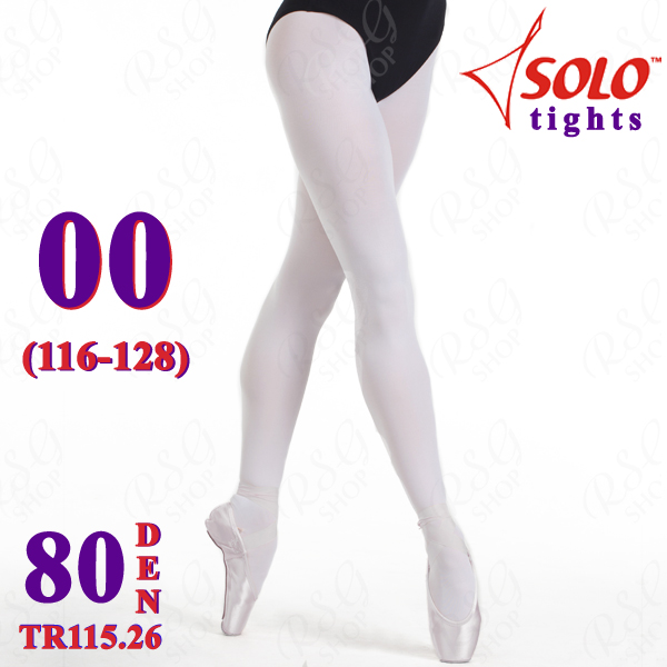 Strumpfhose Solo TR115 col. White 80 DEN 00 (116-128) TR115.26-00 Strumpfhose Solo TR115 col. White 80 DEN 00 (116-128) TR115.26-00