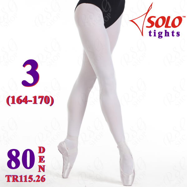 Strumpfhose Solo TR115 col. White 80 DEN 3 (164-170) TR115.26-3 Strumpfhose Solo TR115 col. White 80 DEN 3 (164-170) TR115.26-3